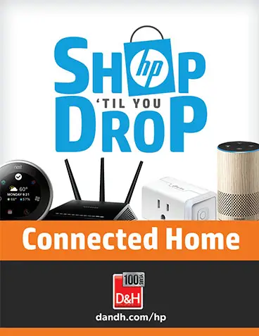 HP Shop Til You Drop Connected Home signage concept 2