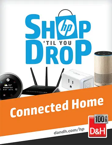 HP Shop Til You Drop Connected Home signage concept 3
