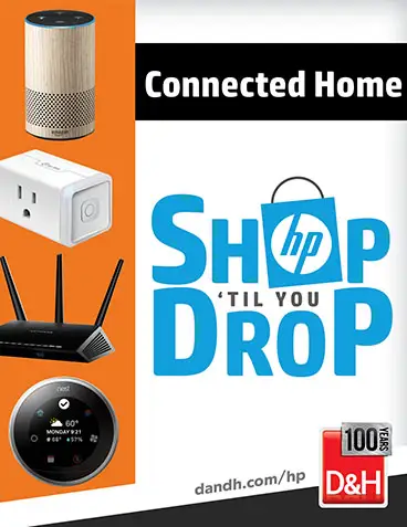 HP Shop Til You Drop Connected Home signage concept 4