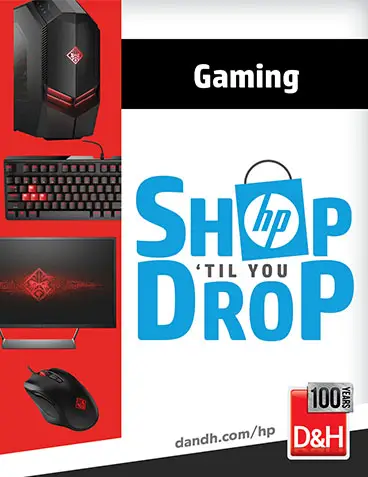 HP Shop Til You Drop Gaming signage concept 4