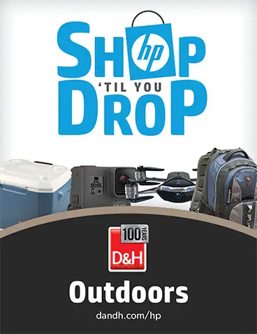 HP Shop Til You Drop Outdoors signage concept 1