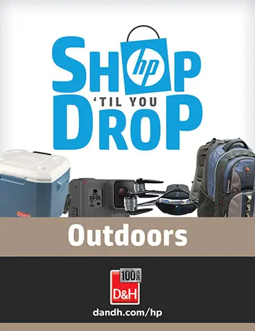 HP Shop Til You Drop Outdoors signage concept 2