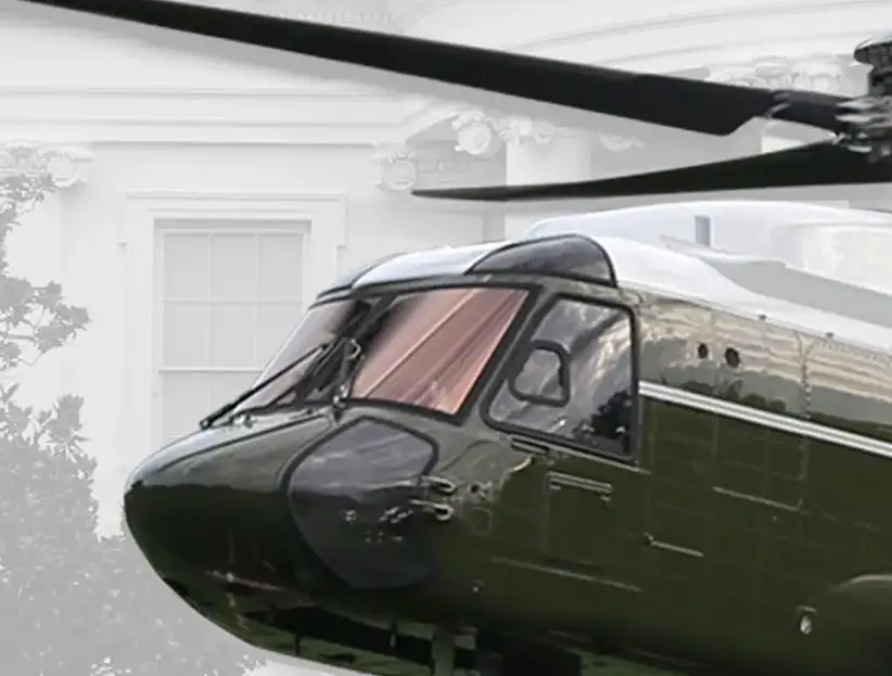 USMC x Presidential Helicopter Program branding