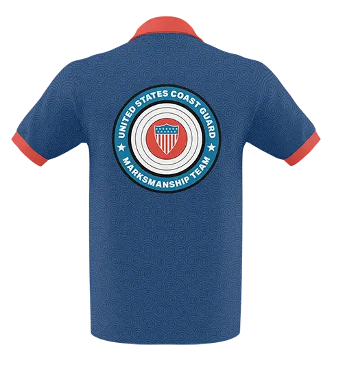 USCG Marksman team jersey polos