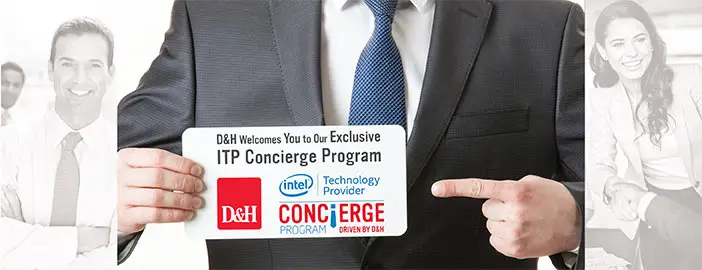 Intel ITP Concierge direct mailer envelope front