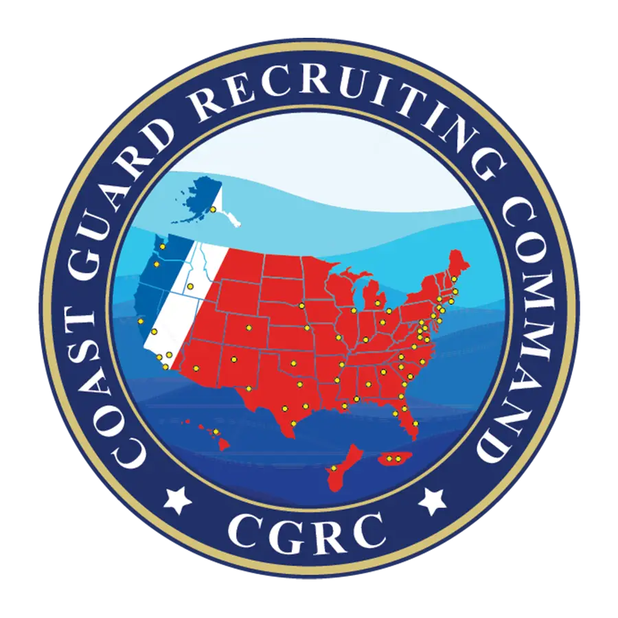 USCG Recruiting Coin 2022 front