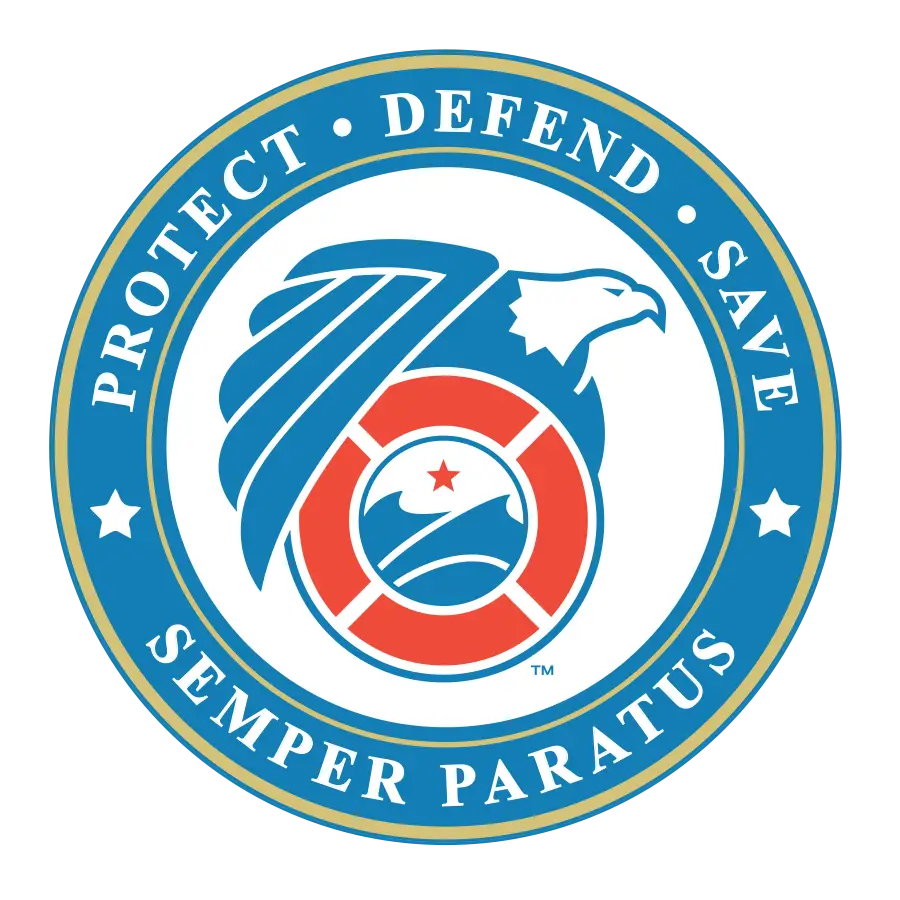 USCG Recruiting Coin 2025 front