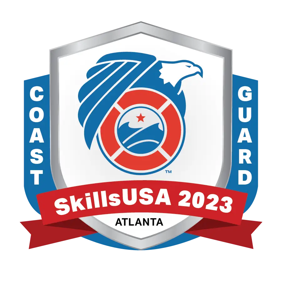 SkillsUSA 2023 USCG pin