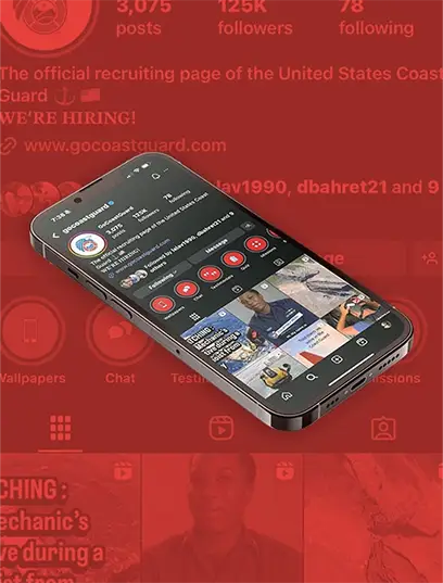 Social media design work